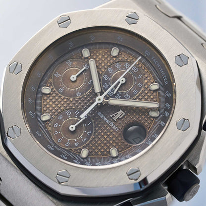 Audemars Piguet Royal Oak Offshore Chronograph Ref. 25721ST - "Very good" condition - Incredible Patina - Extract