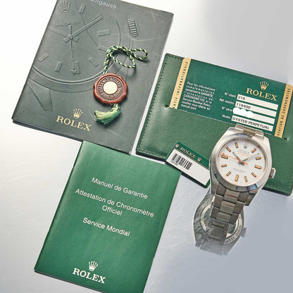 Rolex Milgauss Ref. 116400 - "Very good" condition - EU Fullset