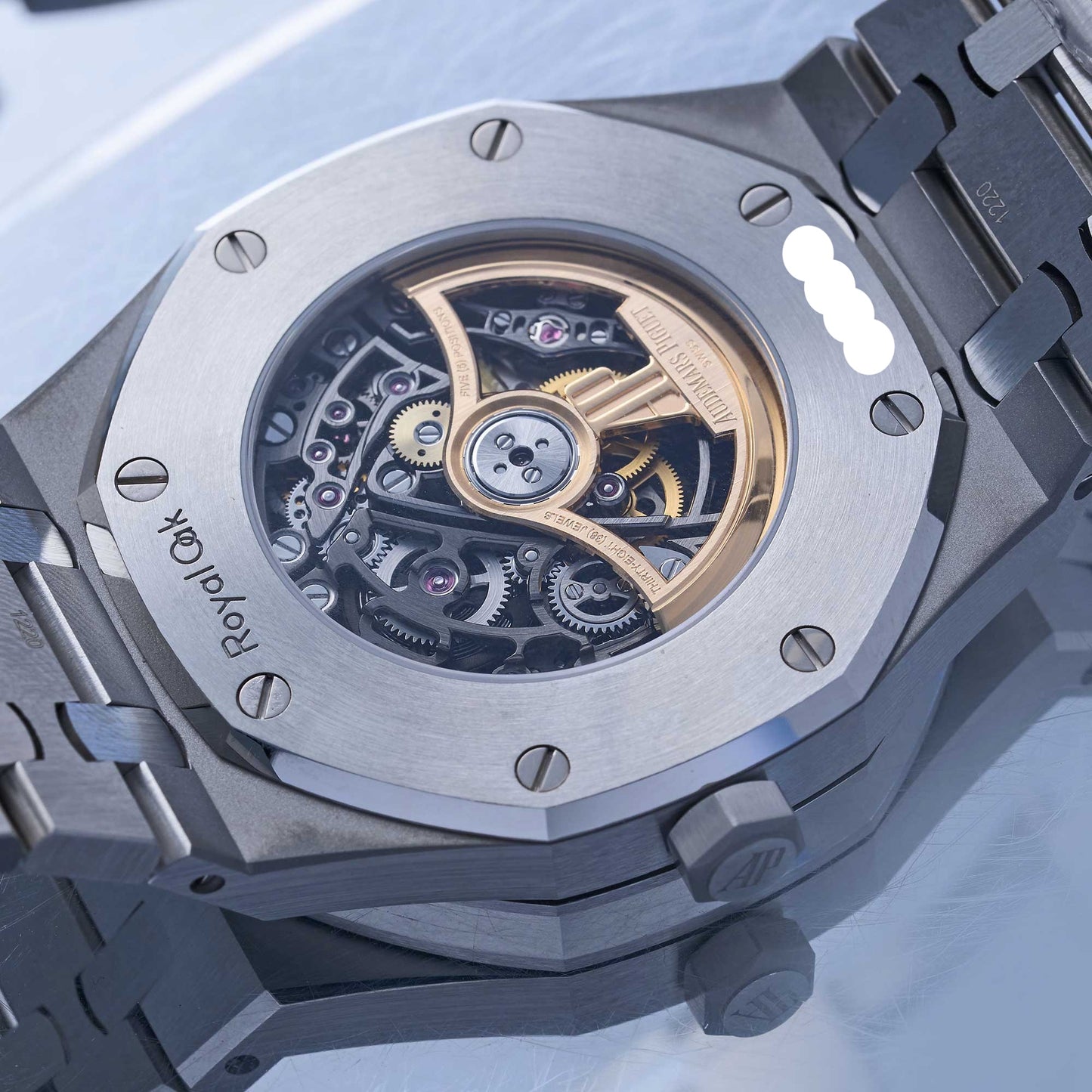 Audemars Piguet Royal Oak Double Balance Wheel Openworked Ref. 15407ST.OO.1220ST.01 - "NEW / UNWORN" - German first owner - Fullset