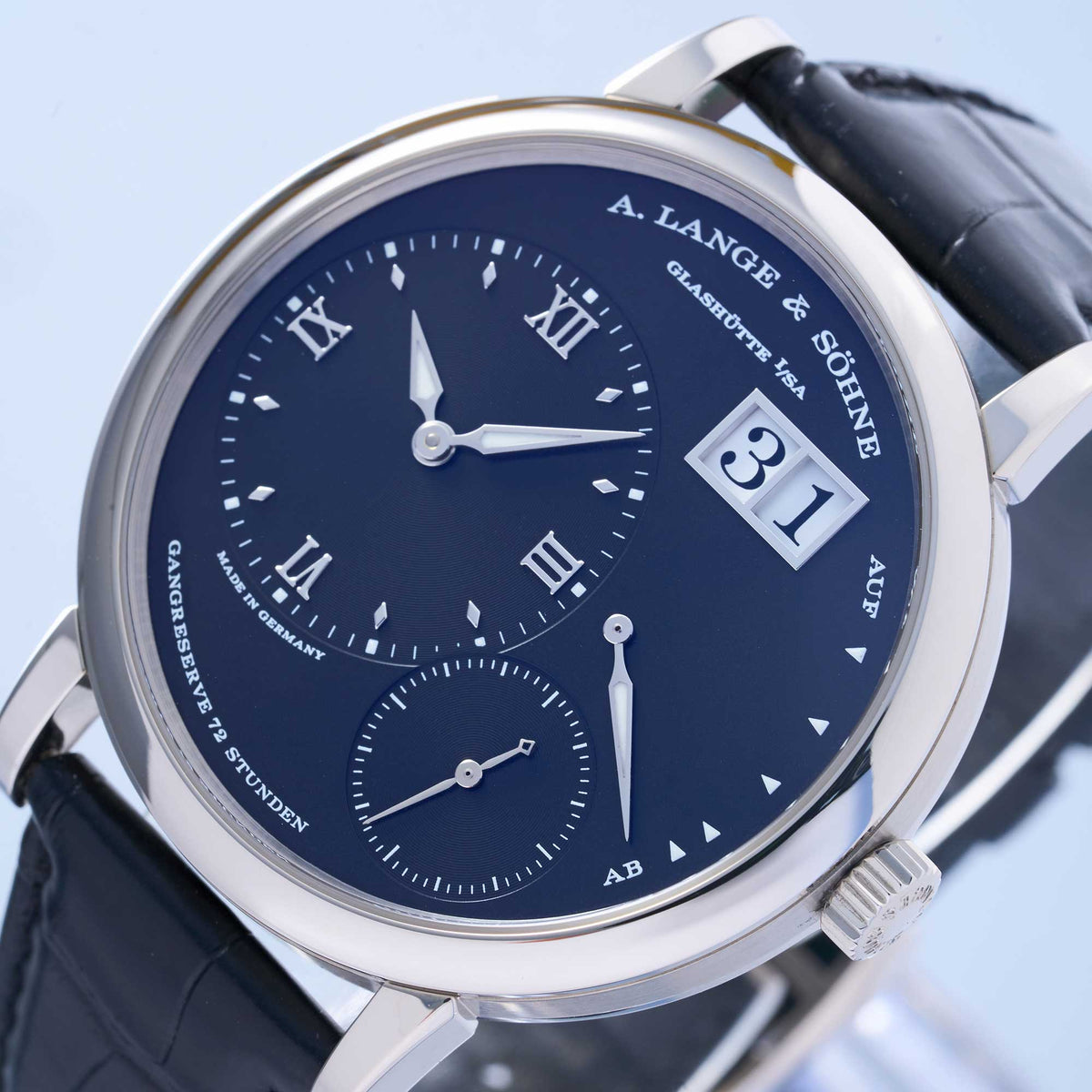 A. Lange & Söhne Grosse Lange 1 Ref. 117.028 - "Very good" condition - Fullset