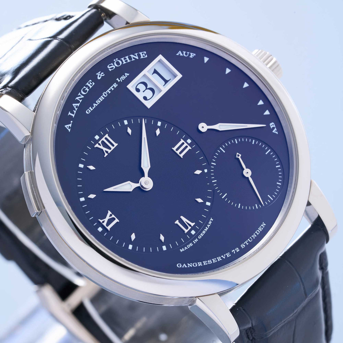 A. Lange & Söhne Grosse Lange 1 Ref. 117.028 - "Very good" condition - Fullset