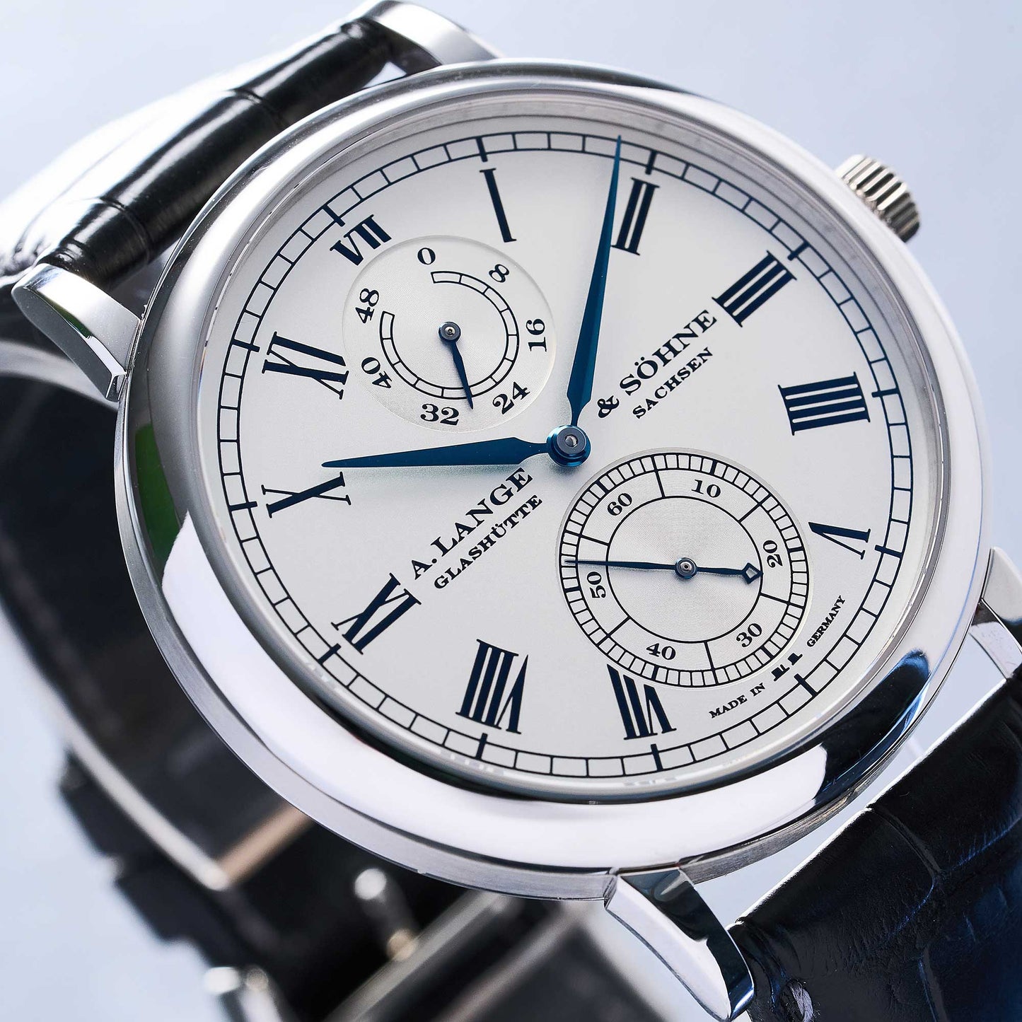 A. Lange & Söhne Langematik Ref. 304.049 - "Very good" condition - German first owner - Fullset