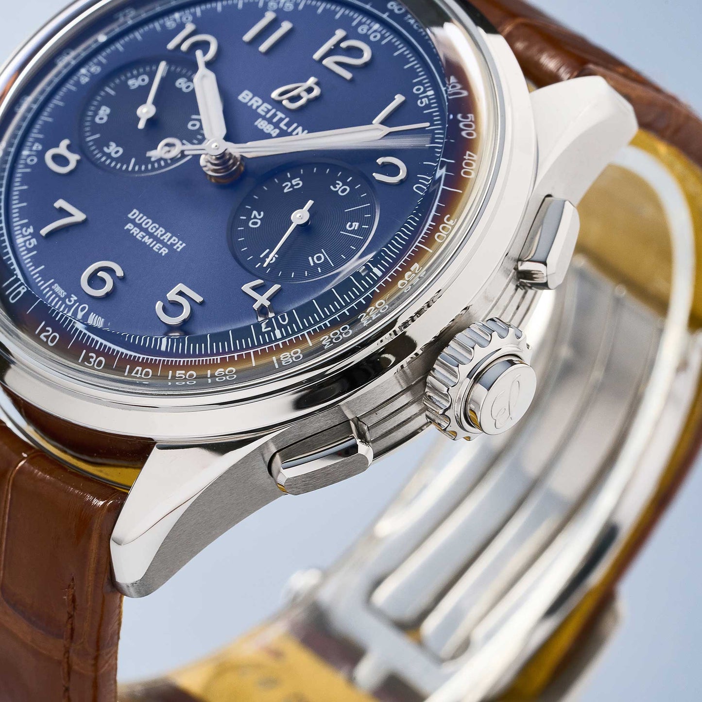 Breitling Duograph Premier B15 Duograph 42 "Very good" condition - Fullset