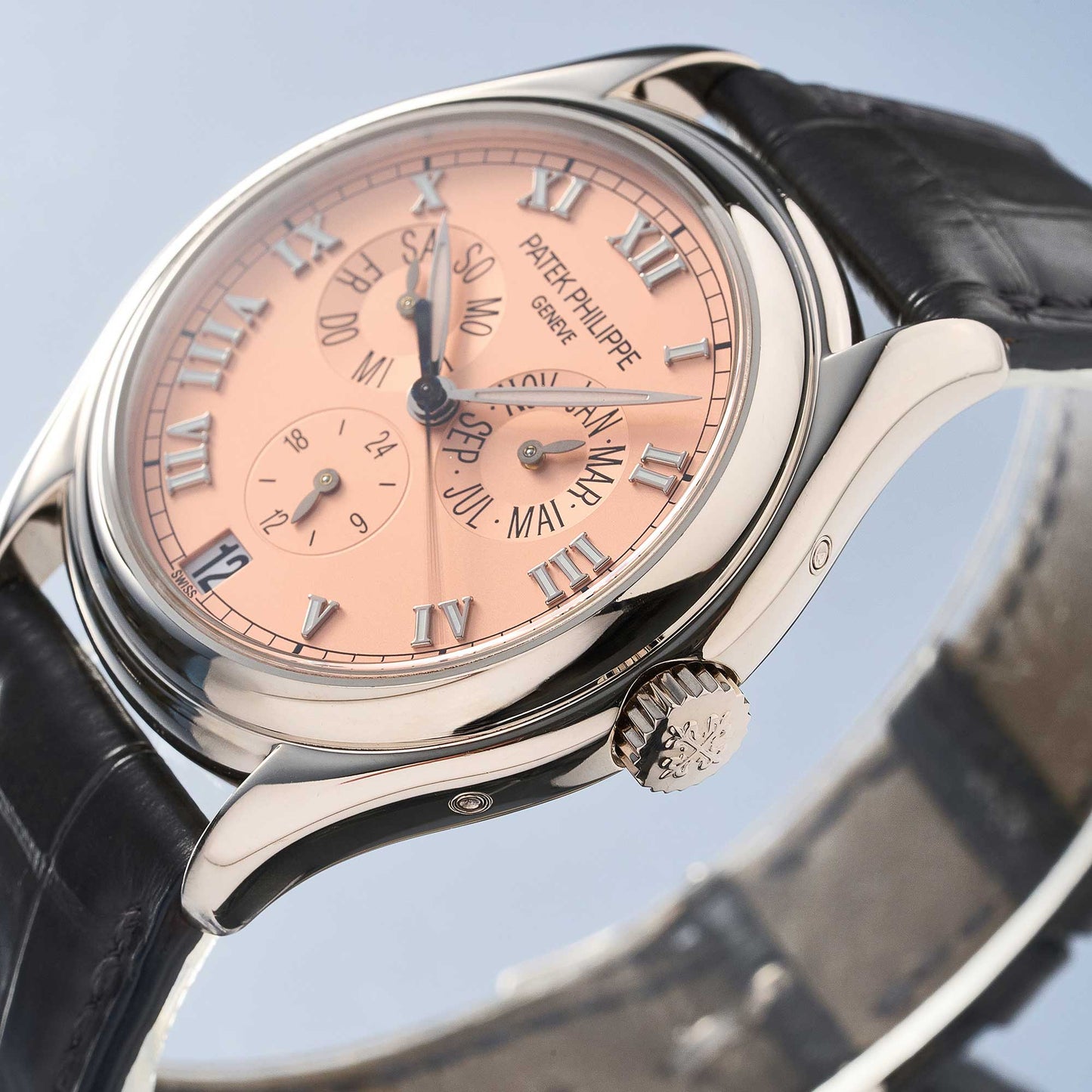Patek Philippe Annual Calendar Ref. 5035G - "Very good" condition - Salmon Dial
