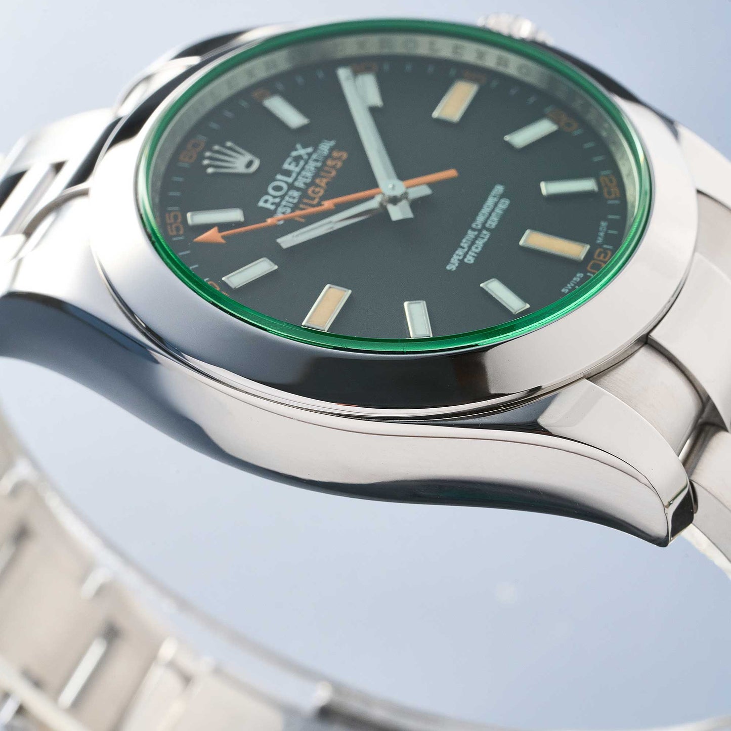 Rolex Milgauss Ref. 116400GV - "Very good" condition - German first owner - Fullset