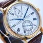 A. Lange & Söhne Langematik Gangreserve Wempe Limited Ref. 304.048 - "Very good" condition - Crazy Patina - German fullset