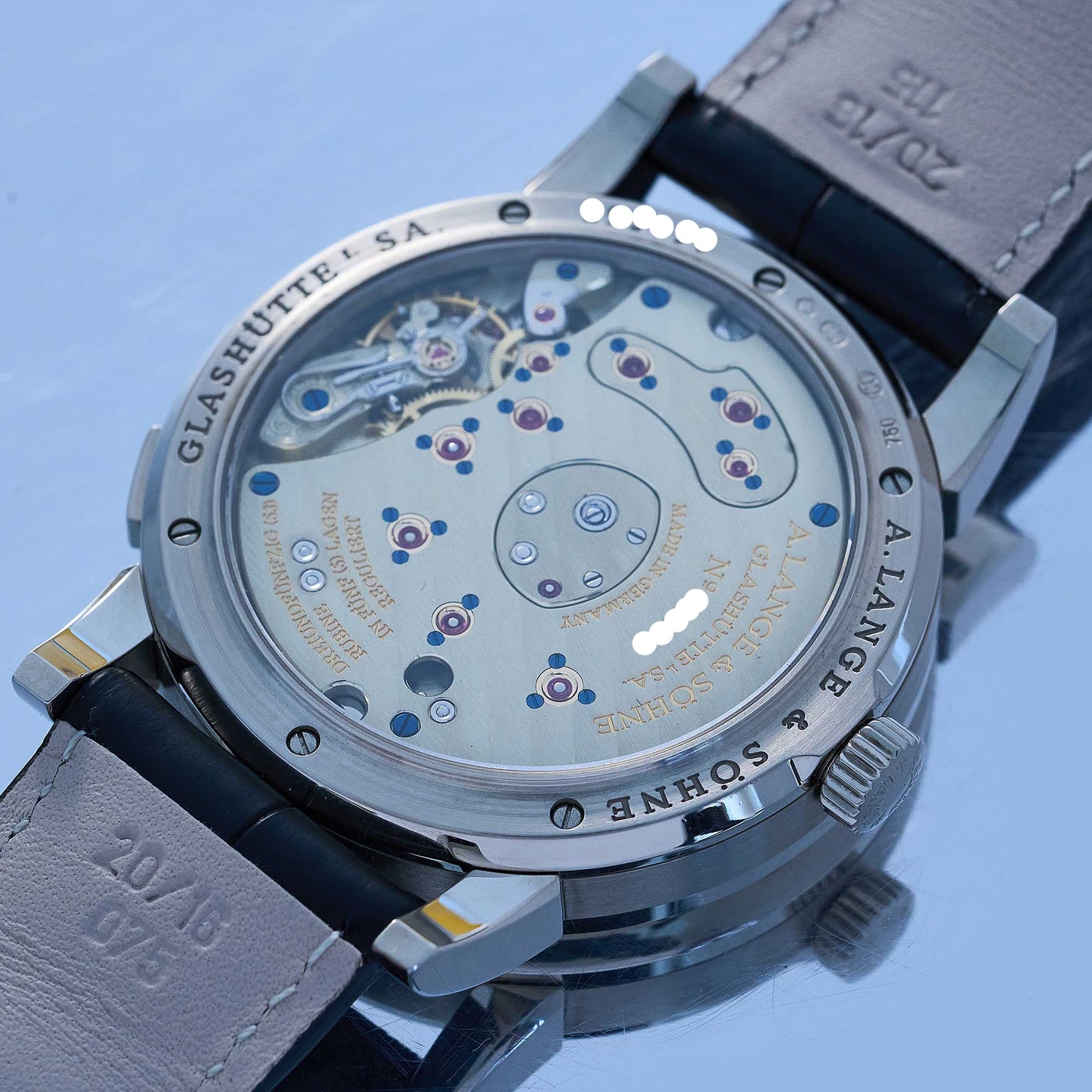 A. Lange u. Söhne Lange 1 Ref. 110.030 - "Very good" condition - EU Fullset