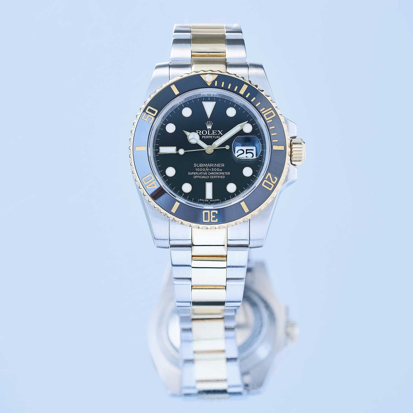 Rolex Submariner Date Ref. 116613LN - "Very good" condition - Dutch Fullset