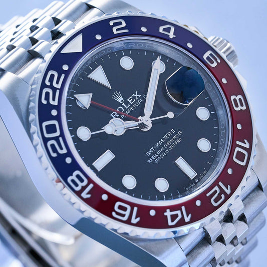 Rolex GMT-Master II Ref. 126710BLRO - "Very good" condition - First german owner