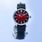 H.Moser & Cie. Pioneer Centre Seconds Swiss Mad Red Ref. 3200-1207 - "Very good" condition - German Fullset