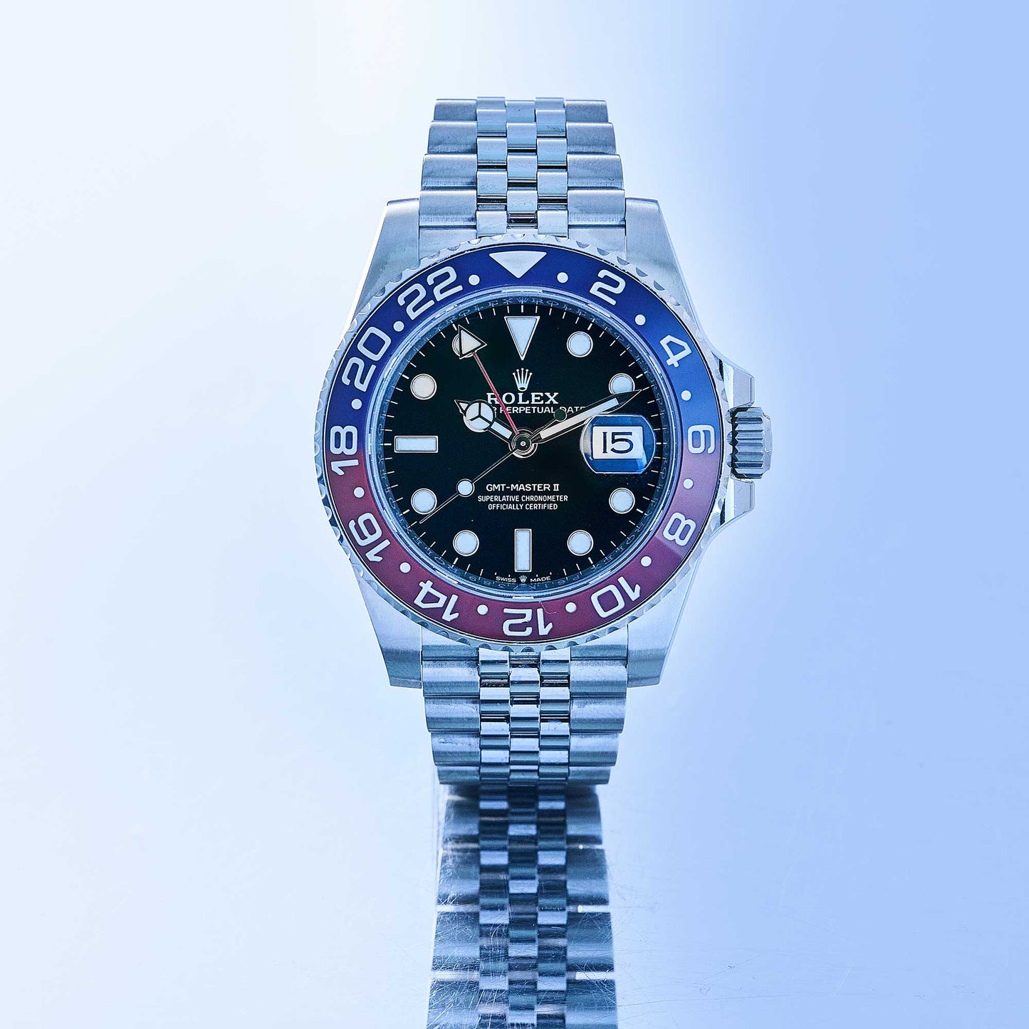 Rolex GMT-Master II Ref. 126710BLRO - "Very good" condition - First german owner