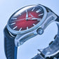 H.Moser & Cie. Pioneer Centre Seconds Swiss Mad Red Ref. 3200-1207 - "Very good" condition - German Fullset