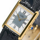 Cartier Tank Vermeil Ref. 590005 - "Very good" condition - German first owner - Papers