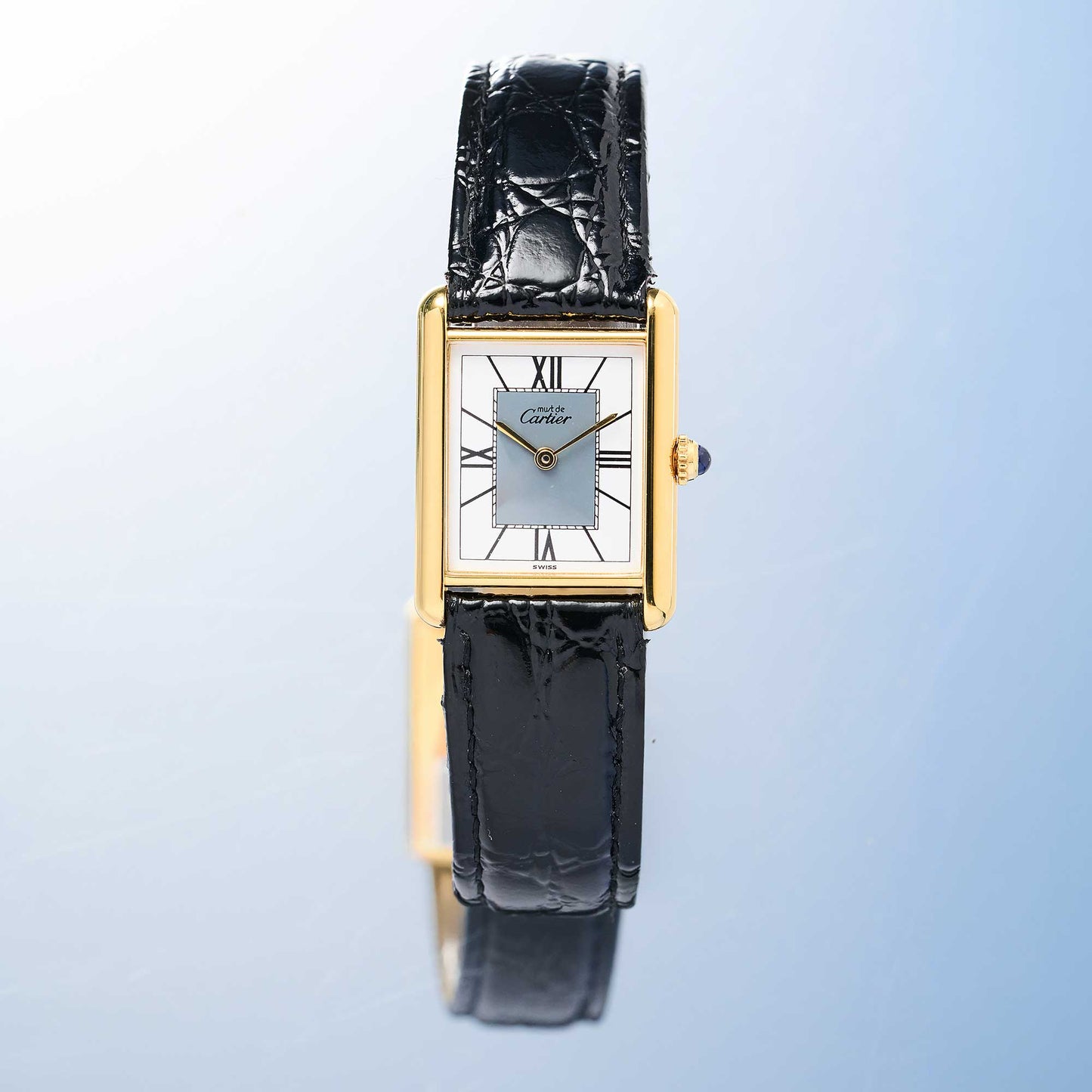 Cartier Tank Vermeil Ref. 590005 - "Very good" condition - German first owner - Papers