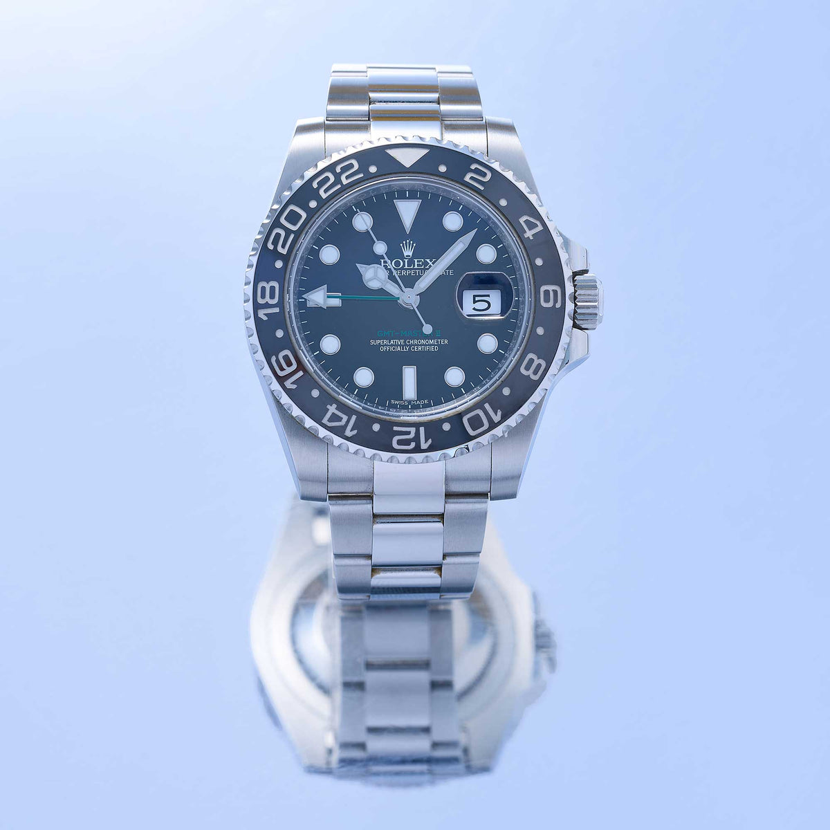 Rolex GMT-Master II Ref. 116710LN - "Very good" condition - German fullset - Purchasing invoice