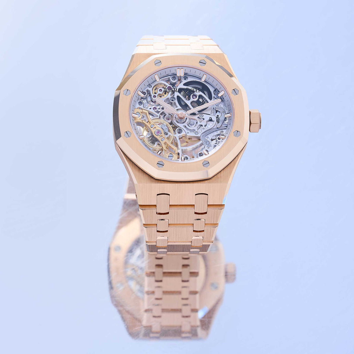 Audemars Piguet Royal Oak Double Balance Wheel Openworked Ref. 15467OR.OO.1256OR.01 - "Very good" condition - Fullset