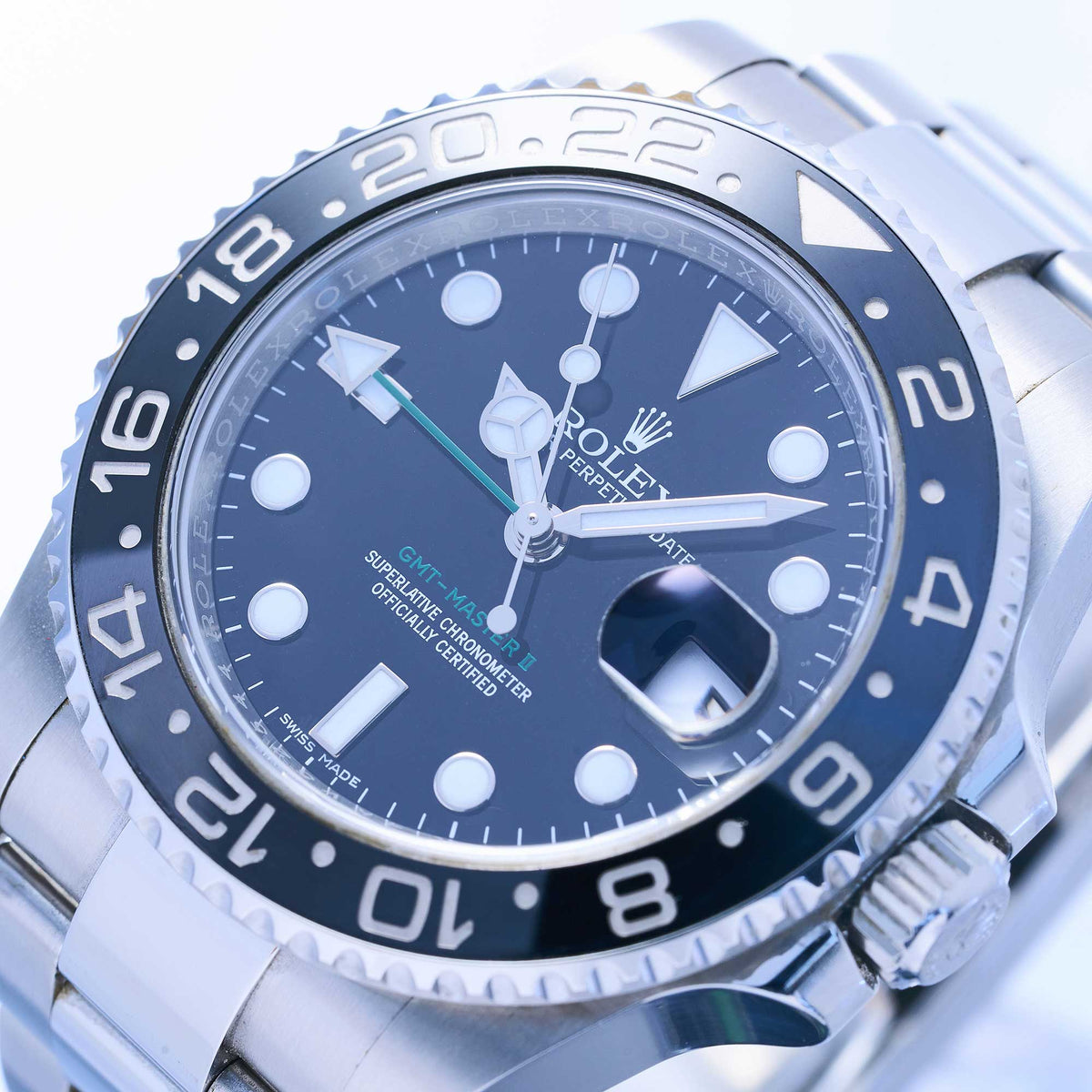 Rolex GMT-Master II Ref. 116710LN - "Very good" condition - German fullset - Purchasing invoice