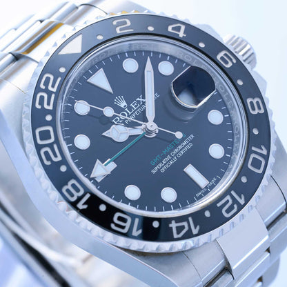 Rolex GMT-Master II Ref. 116710LN - "Very good" condition - German fullset - Purchasing invoice