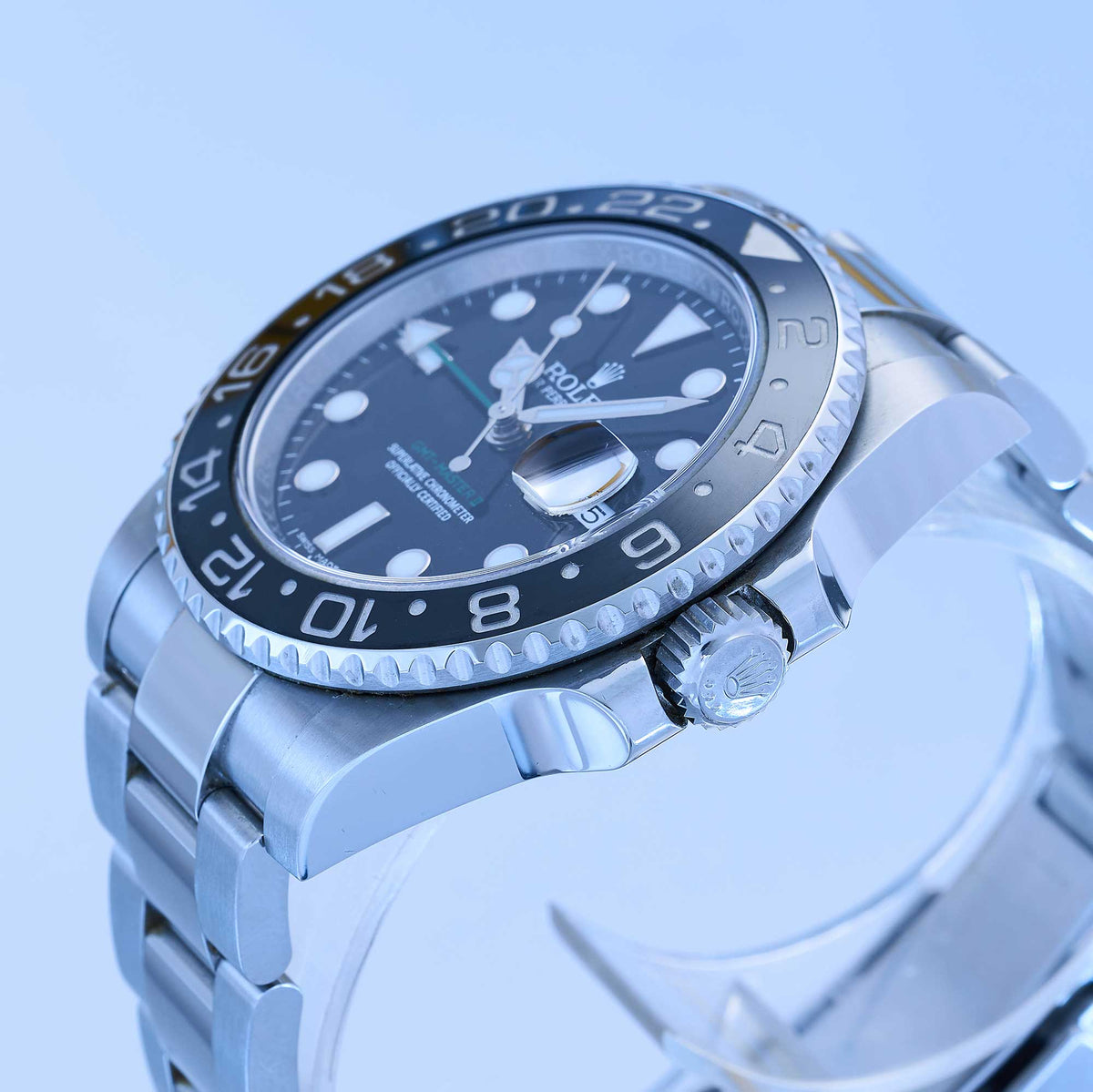 Rolex GMT-Master II Ref. 116710LN - "Very good" condition - German fullset - Purchasing invoice