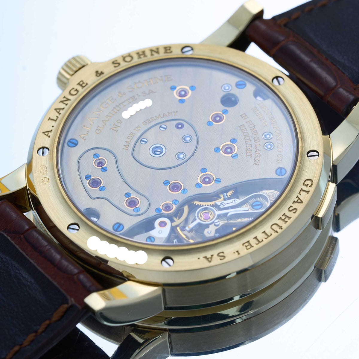 A. Lange & Söhne Lange 1 Ref. 101.021 - "Very good" condition - German fullset