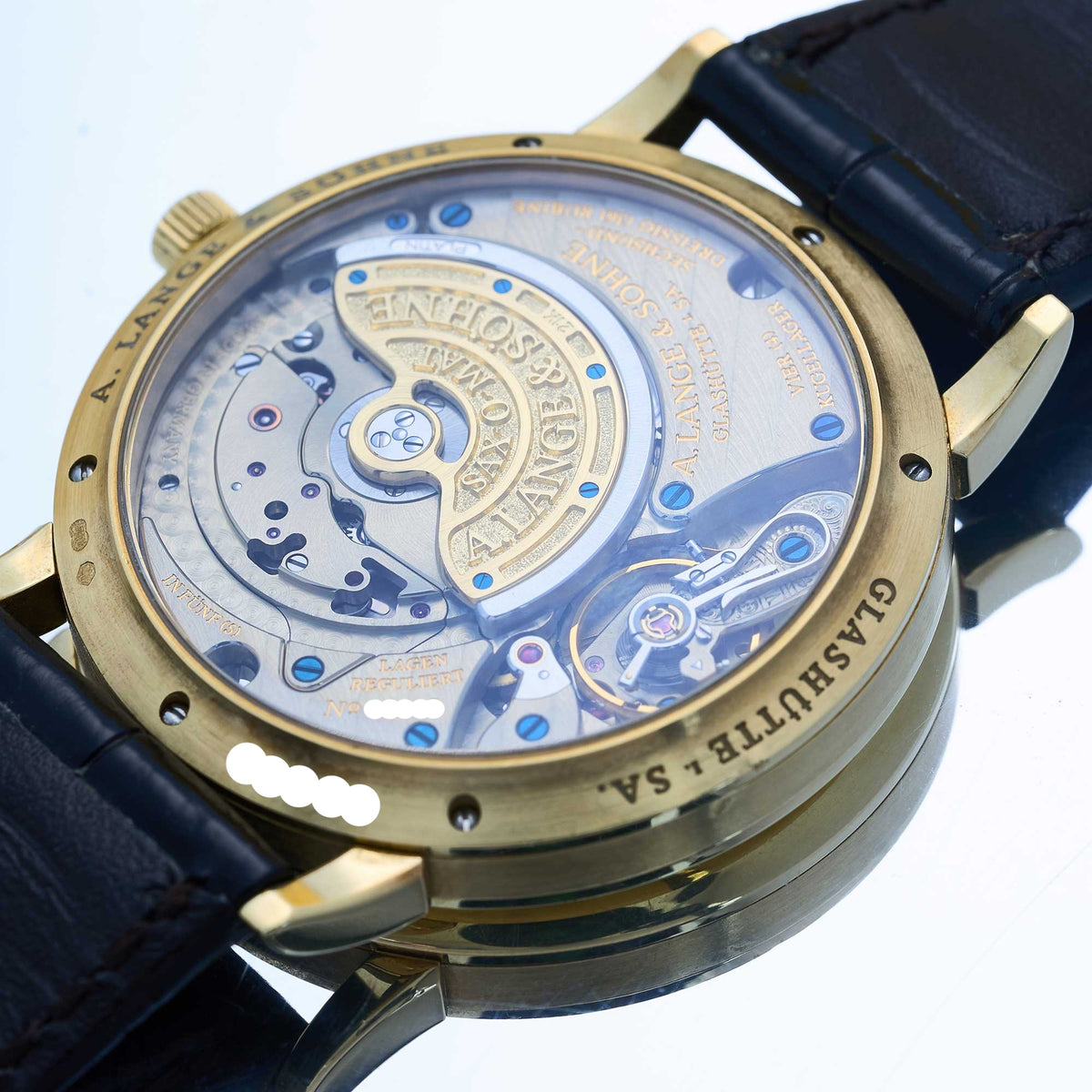 A. Lange & Söhne 1815 Ref. 303.021 - "Very good" condition - German fullset