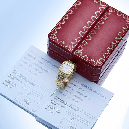 Cartier Panthère Ref. 107000M - "Very good" condition - Service papers - Box