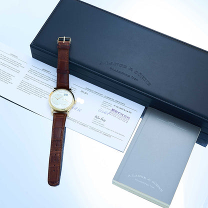 A. Lange & Söhne Lange 1 Ref. 101.021 - "Very good" condition - German fullset
