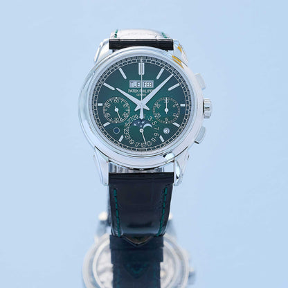 Patek Philippe Perpetual Calendar Chronograph Grand Complications Ref. 5270P-014 - "NEW / UNWORN" - First german owner - Complete set