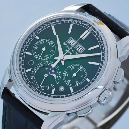 Patek Philippe Perpetual Calendar Chronograph Grand Complications Ref. 5270P-014 - "NEW / UNWORN" - First german owner - Complete set