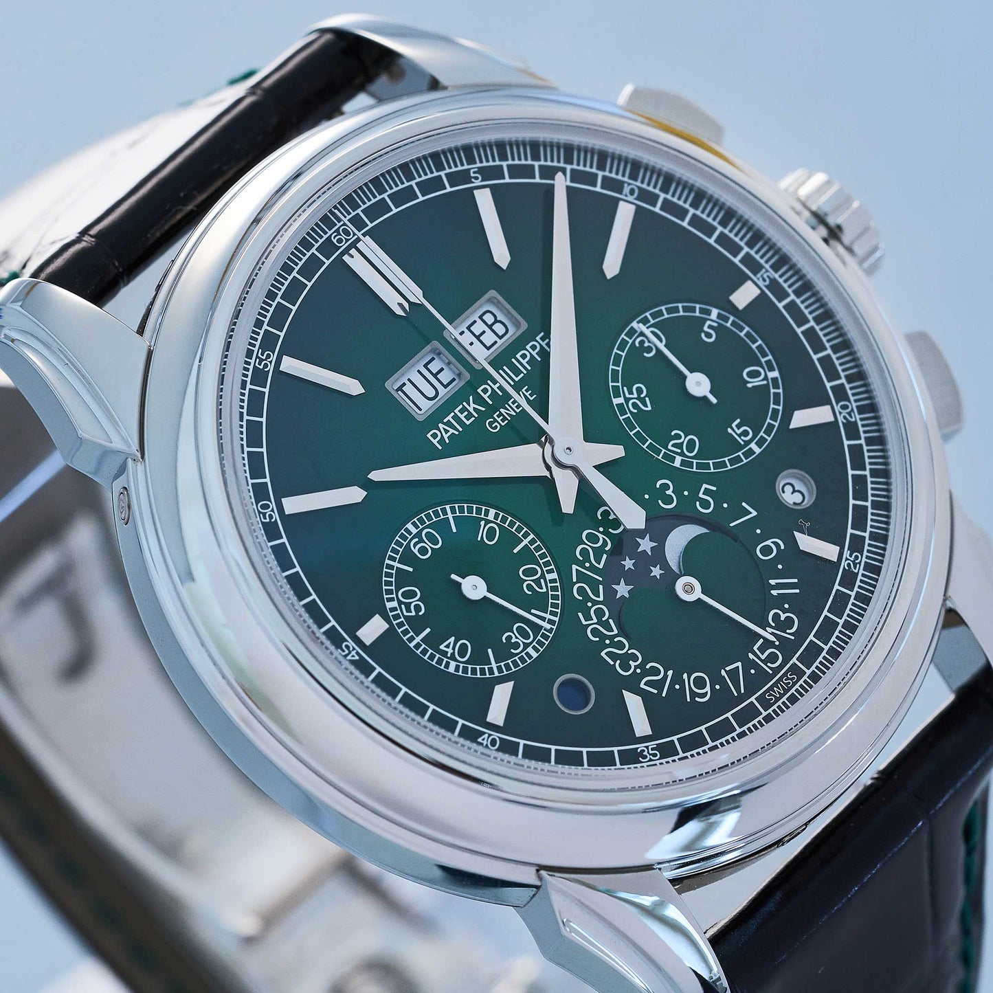 Patek Philippe Perpetual Calendar Chronograph Grand Complications Ref. 5270P-014 - "NEW / UNWORN" - First german owner - Complete set