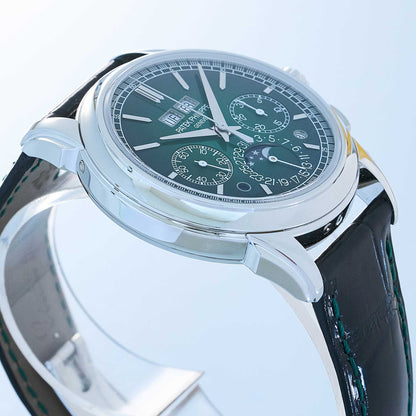Patek Philippe Perpetual Calendar Chronograph Grand Complications Ref. 5270P-014 - "NEW / UNWORN" - First german owner - Complete set