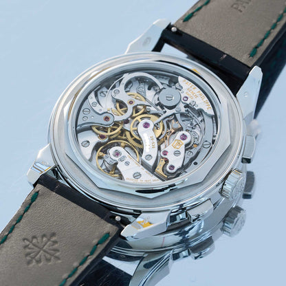 Patek Philippe Perpetual Calendar Chronograph Grand Complications Ref. 5270P-014 - "NEW / UNWORN" - First german owner - Complete set