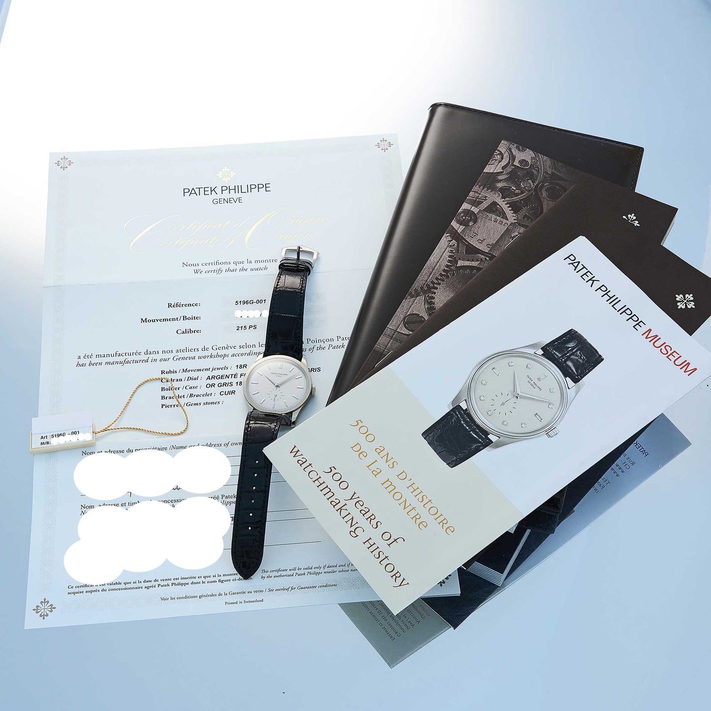 Patek Philippe Calatrava Ref. 5196G-001 - "NEW / UNWORN" - First owner fullset