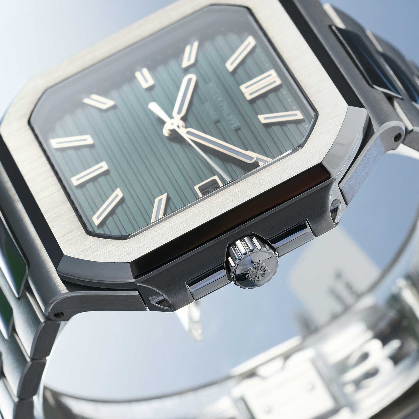 Patek Philippe Cubitus Ref. 5821/1A-001 - "NEW / UNWORN" - German fullset
