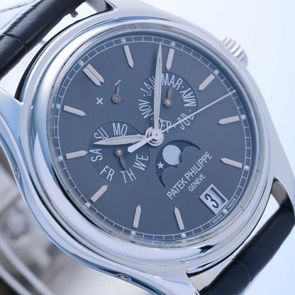 Patek Philippe Annual Calendar Ref. 5146P-001 - "Very good" condition - Fullset - 2025 Patek Service