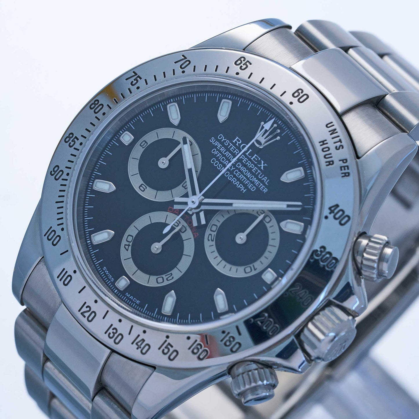 Rolex Daytona Ref. 116520 - "Very good" condition - D-Series - Short clasp
