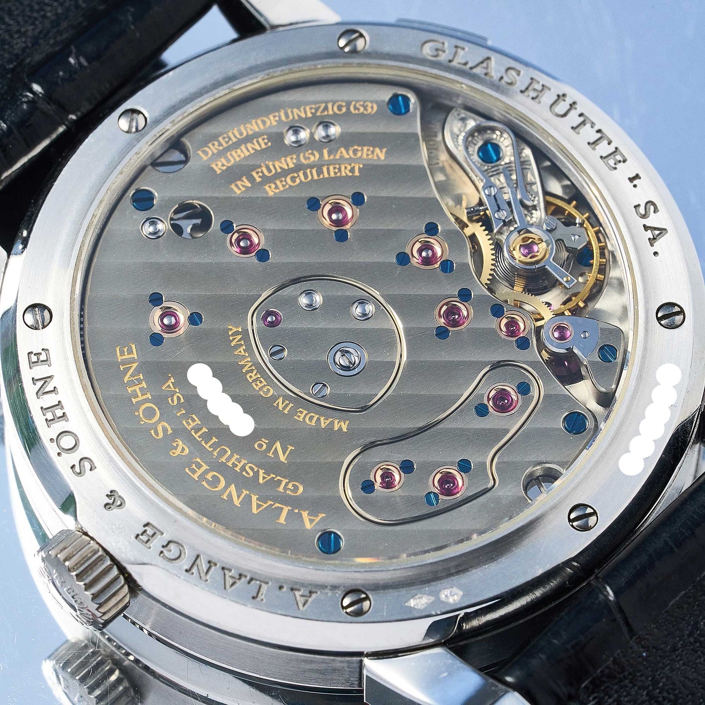 A. Lange & Söhne Lange 1 Ref. 101.035 - "Very good" condition - Extract from the archives