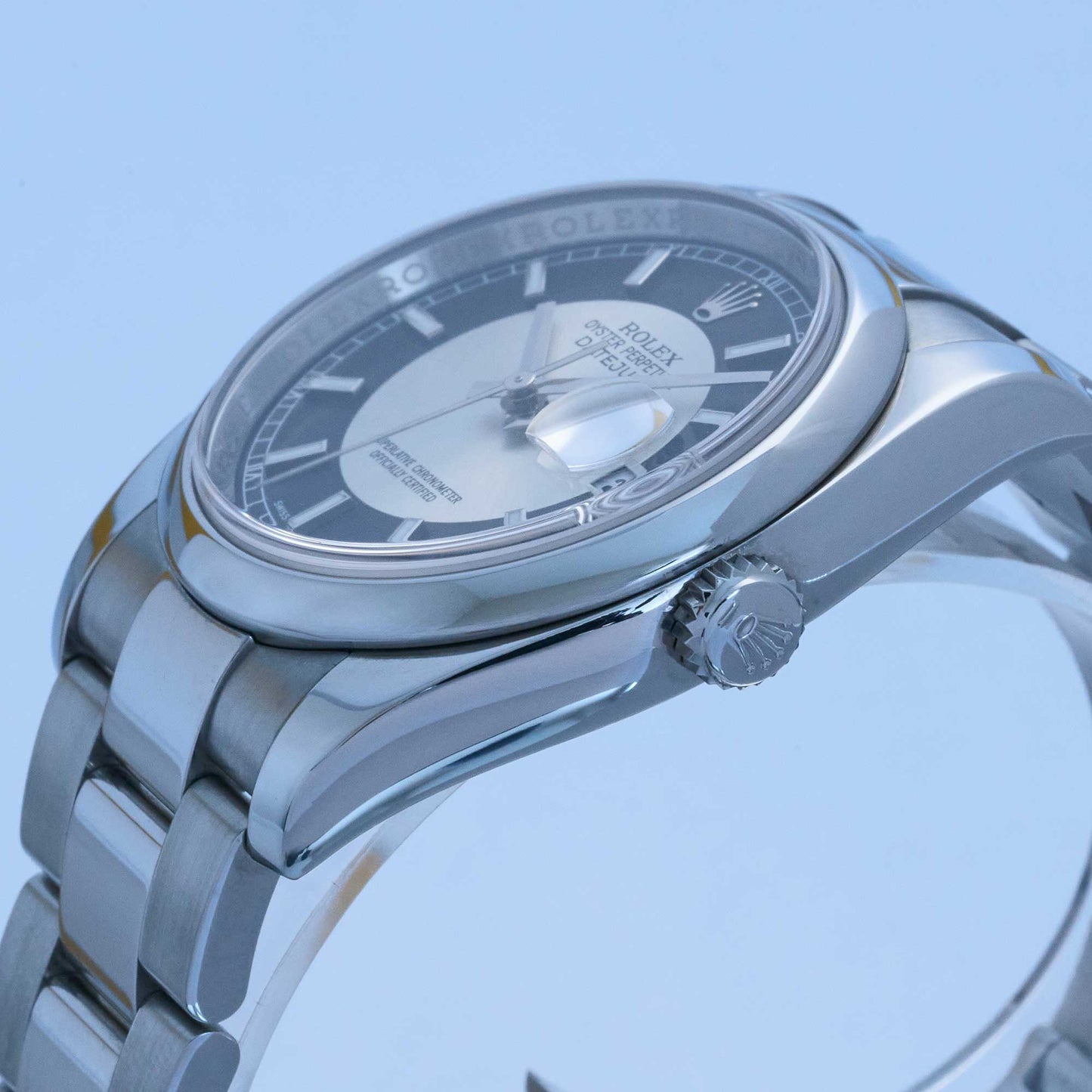 Rolex Datejust Ref. 116200 - "Very good" condition - Tuxedo dial - Rolex service 2023