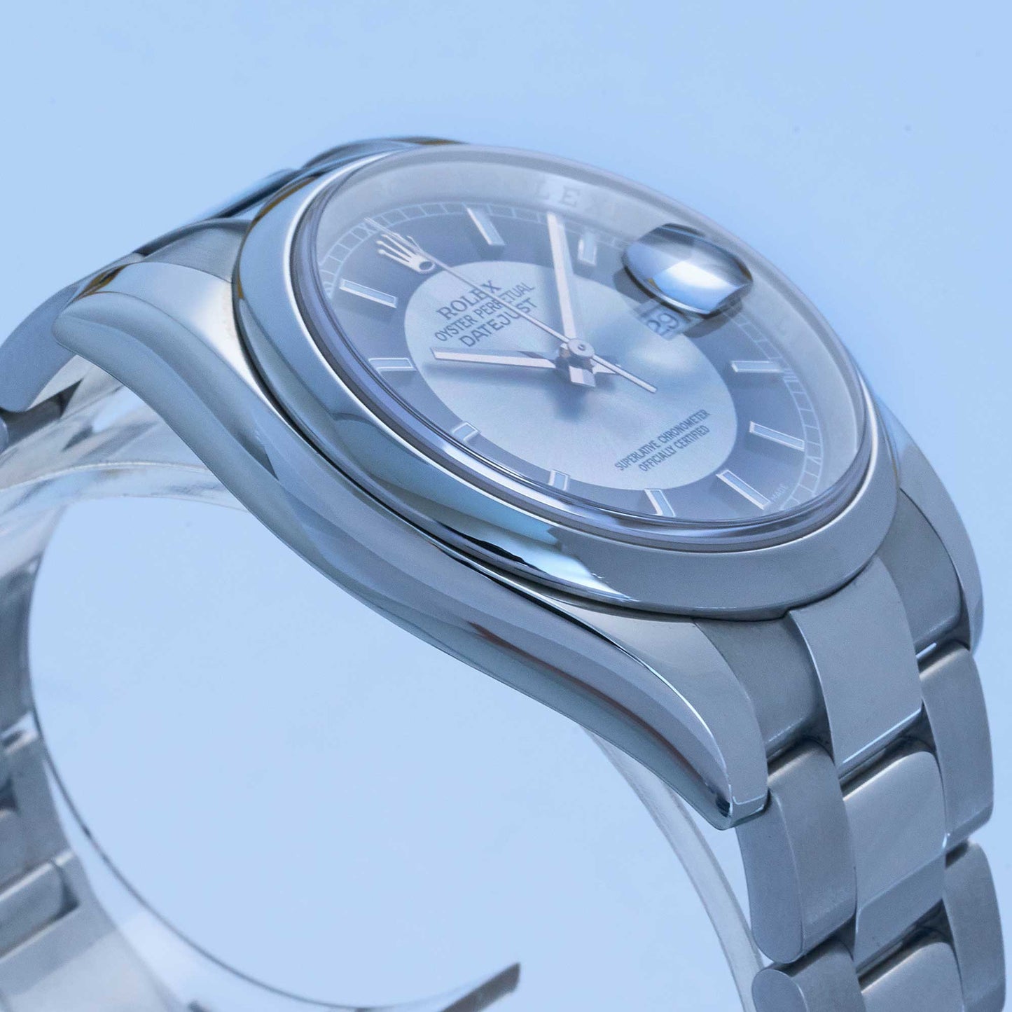 Rolex Datejust Ref. 116200 - "Very good" condition - Tuxedo dial - Rolex service 2023