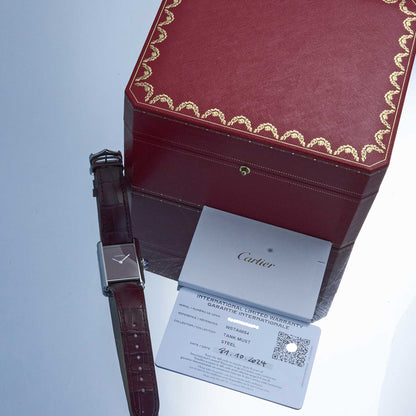 Cartier Tank Ref. WSTA0054 - "NEW / UNWORN" - German fullset from 2024