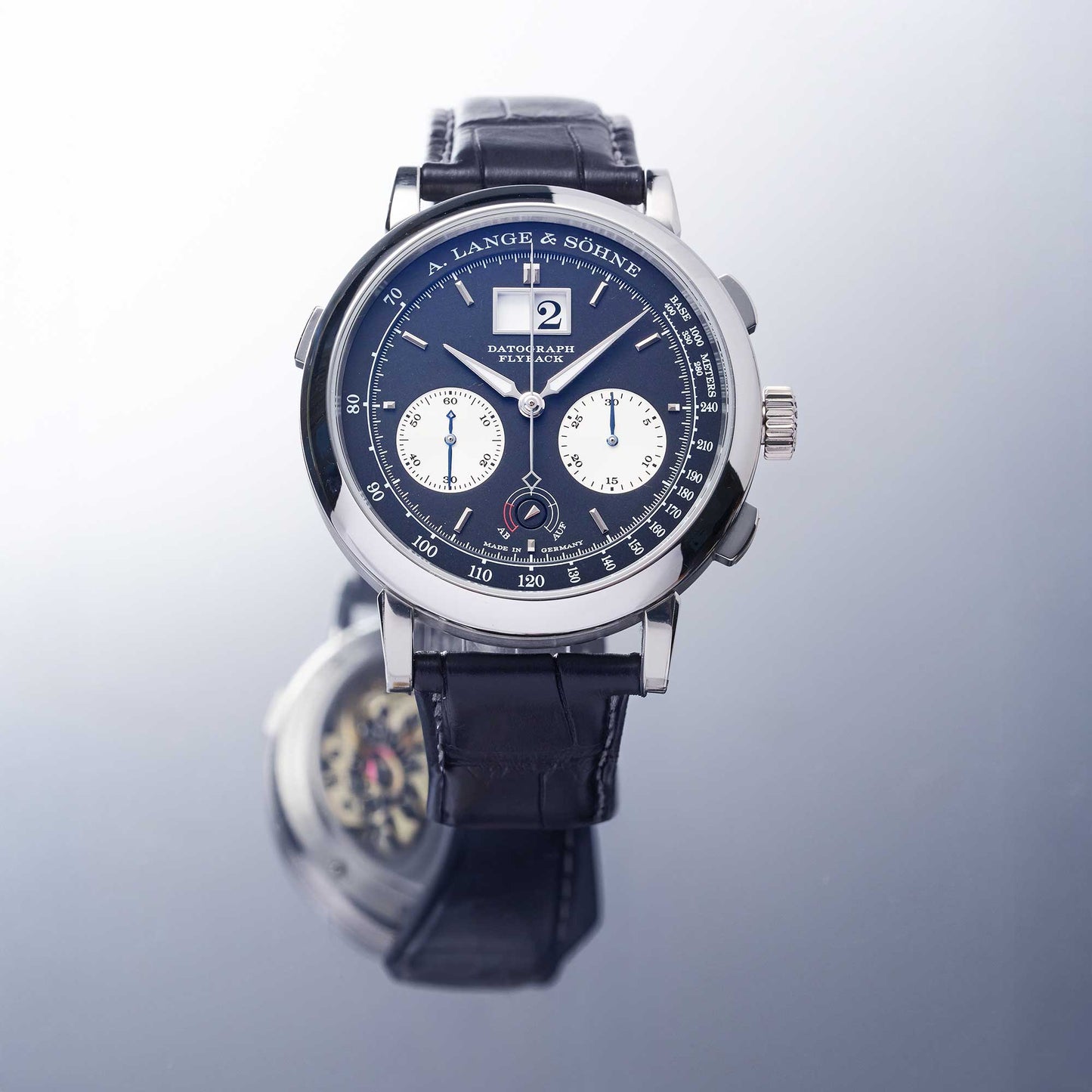 A. Lange & Söhne Datograph Ref. 405.35 - "NEW / UNWORN" - Fullset - First german owner