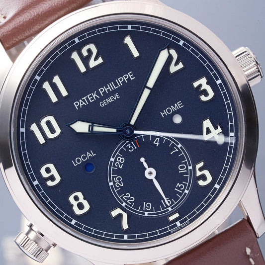 Patek Philippe Travel Time Pilot Travel Time Ref. 5524G-001 - "NEW / UNWORN" - Fullset - First german owner