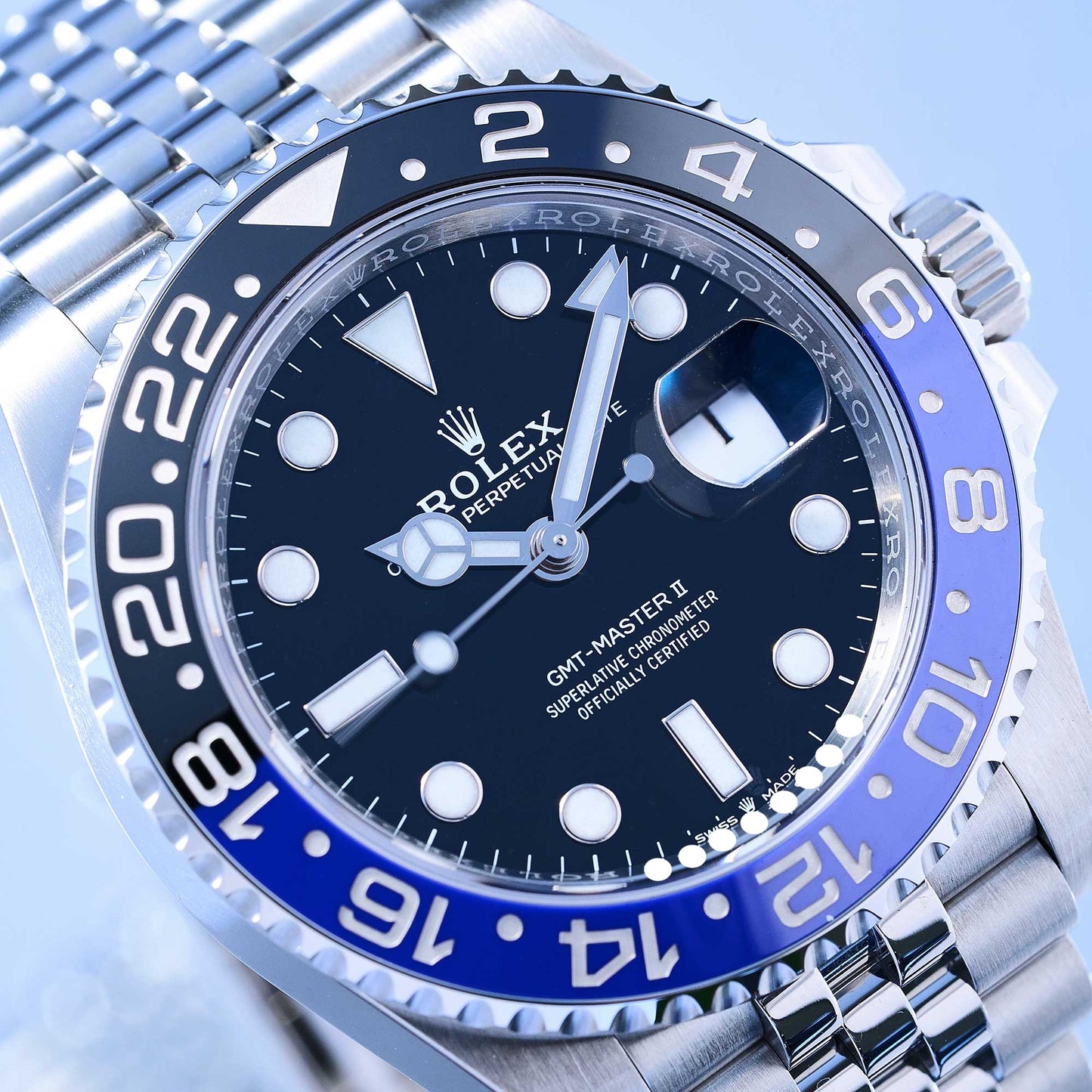 Rolex GMT-Master II Ref. 126710BLNR - "NEW / UNWORN" condition - Fullset