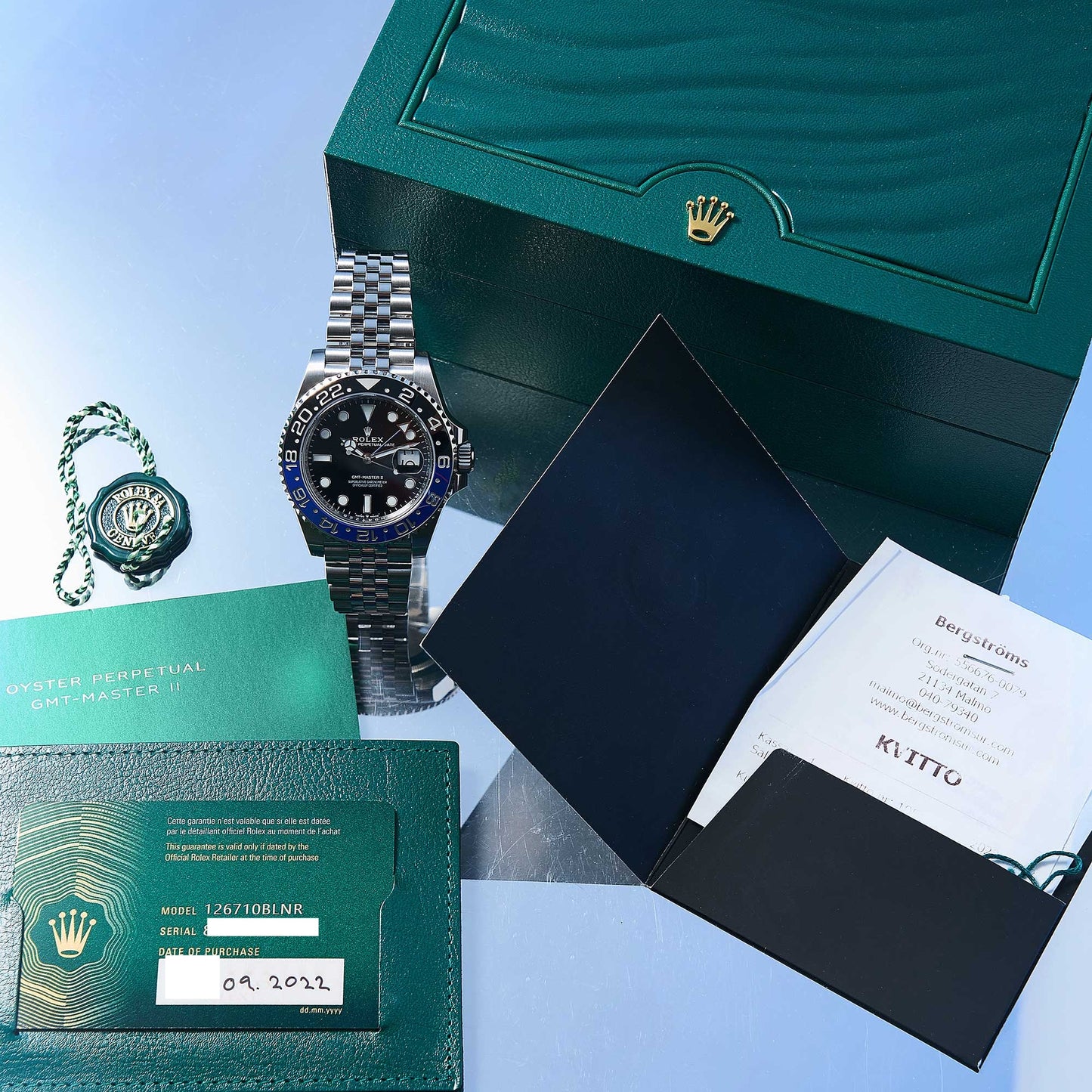 Rolex GMT-Master II Ref. 126710BLNR - "Very good" condition - Fullset