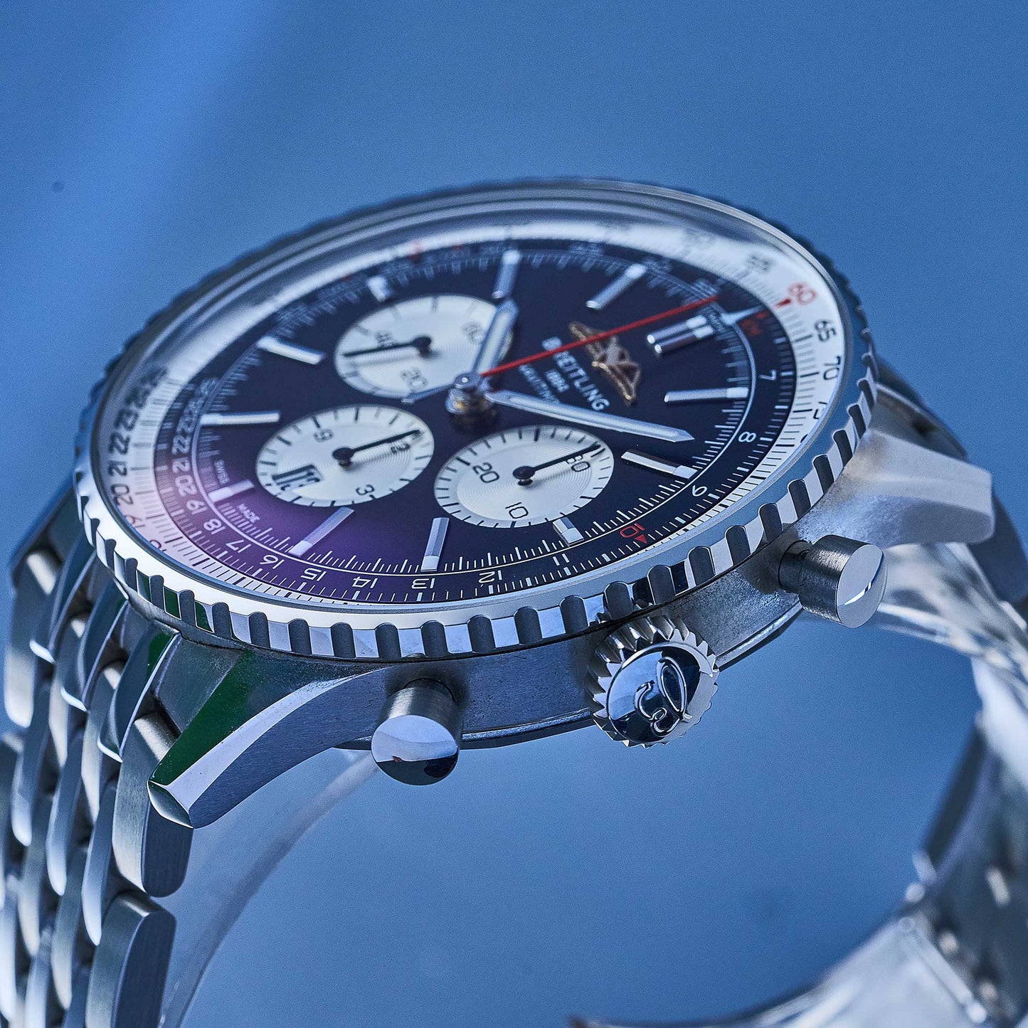 Breitling Navitimer 1 B01 Chronograph 46 Ref. AB0137211B1A1 - "Very good" condition - German Fullset