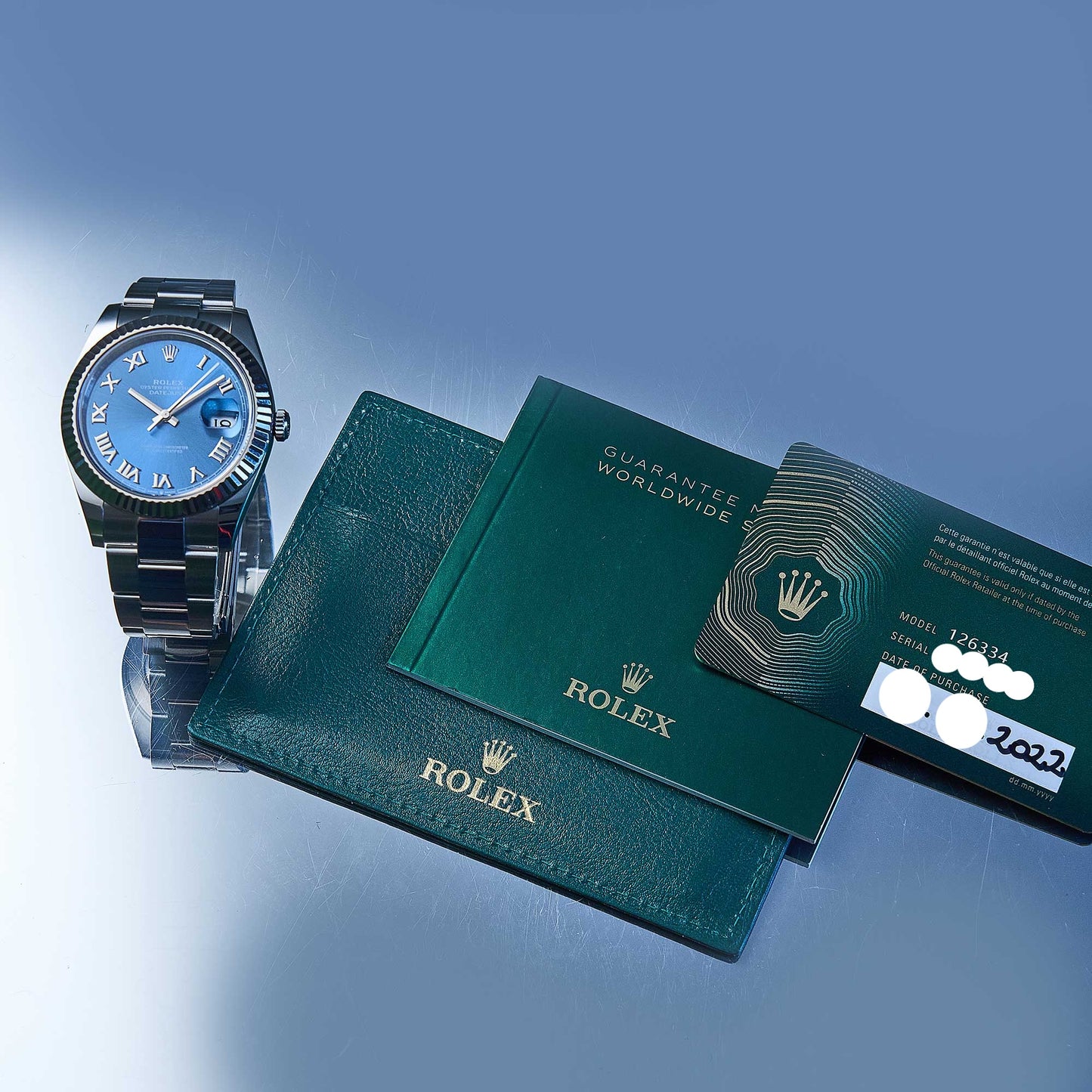 Rolex Datejust 41 Ref. 126334 - "Very good" condition - Fullset