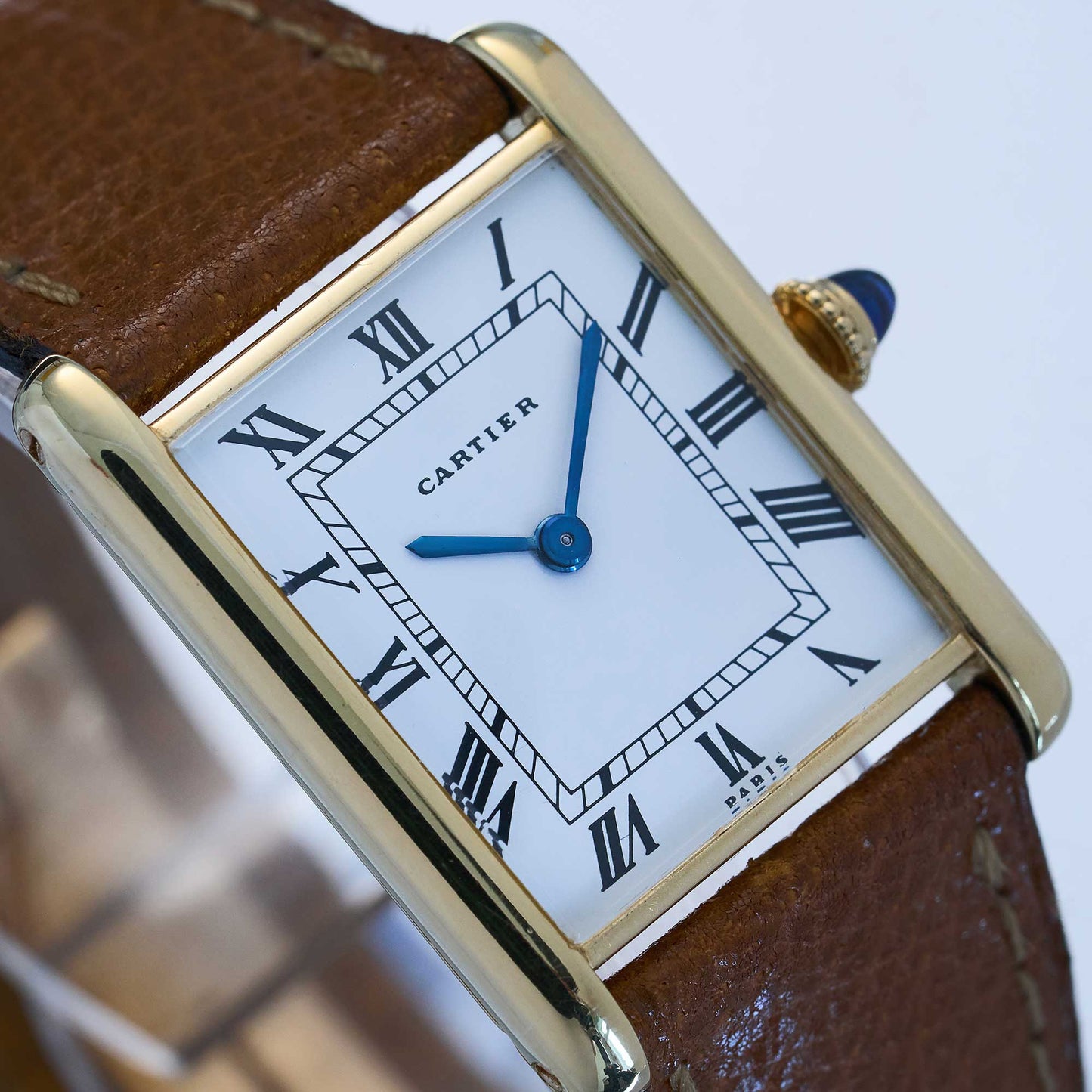 Cartier Tank Louis Cartier Ref. 96019 - "Very good" condition - Beautiful Paris dial