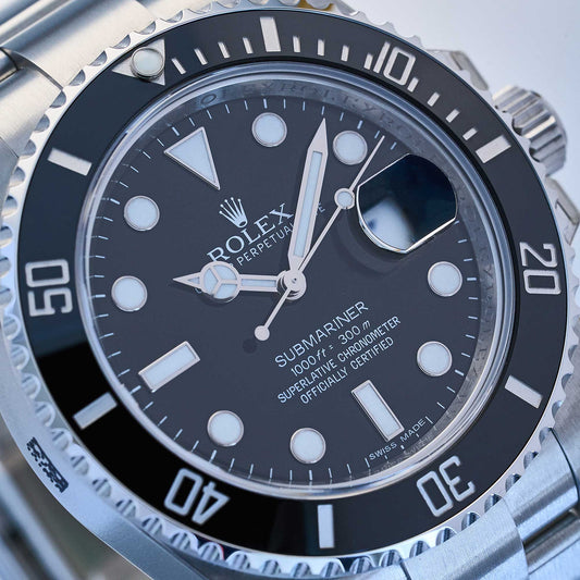 Rolex Submariner Date Ref. 116610LN - "N.O.S." condition - Stickered - German Fullset