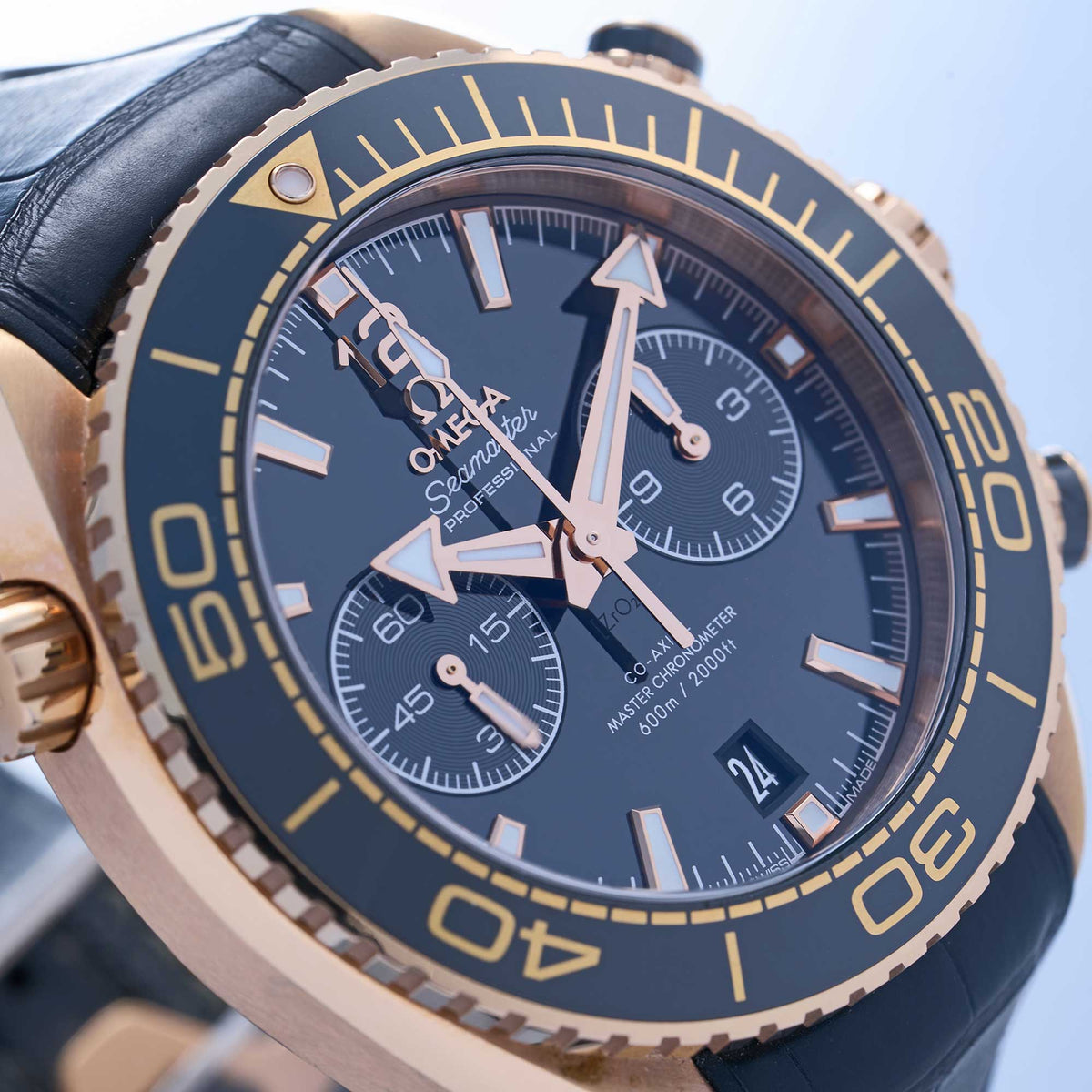 Omega Seamaster Planet Ocean Ref. 215.63.46.51.01.001 - "Very good" condition - Fullset