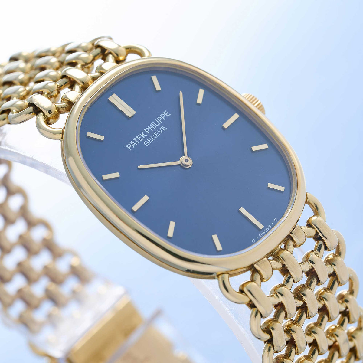 Patek Philippe Ellipse d'Or Ref. 3848 - "Very good" condition - Fullset - JPE Bracelet